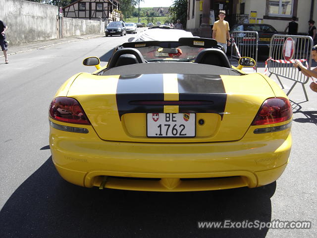 Dodge Viper spotted in Riquewihr, France