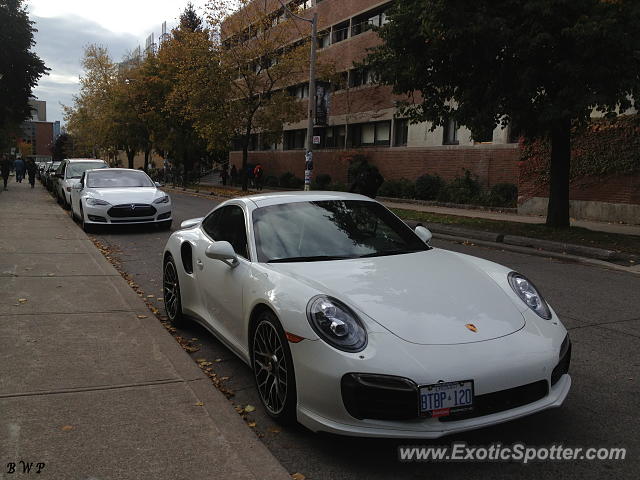 Porsche 911 Turbo spotted in Toronto, Canada