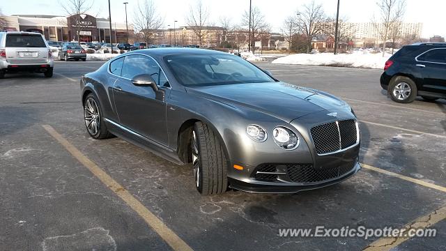 Bentley Continental spotted in Lombard, Illinois