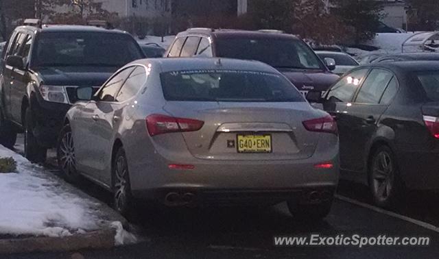 Maserati Ghibli spotted in Vauxhall, New Jersey
