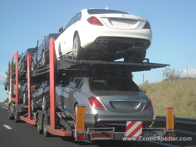 Mercedes S65 AMG spotted in Orange, France