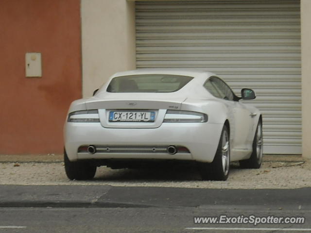 Aston Martin DB9 spotted in Le Pontet, France
