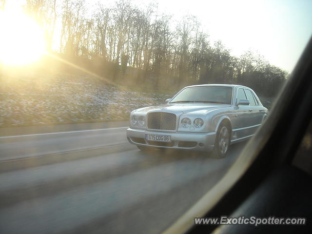 Bentley Arnage spotted in Highway, France