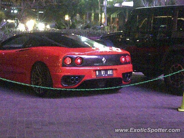 Ferrari 360 Modena spotted in Jakarta, Indonesia