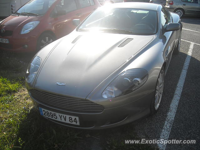 Aston Martin DB9 spotted in Isle s/ Sorgue, France