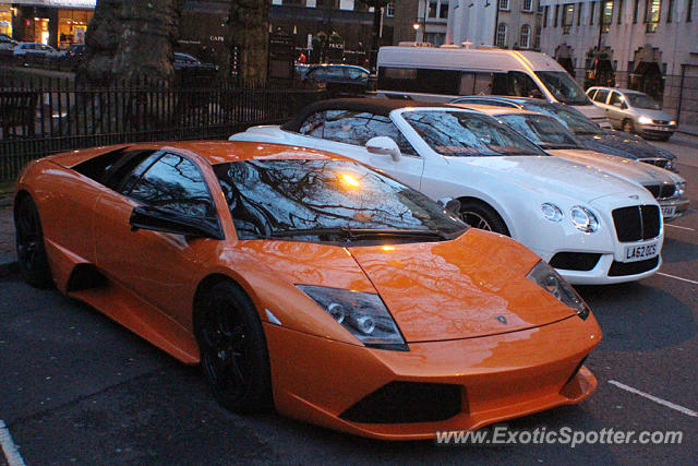 Lamborghini Murcielago spotted in London, United Kingdom