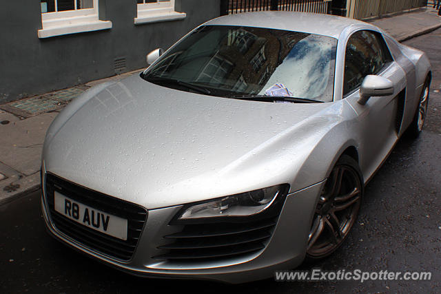 Audi R8 spotted in London, United Kingdom