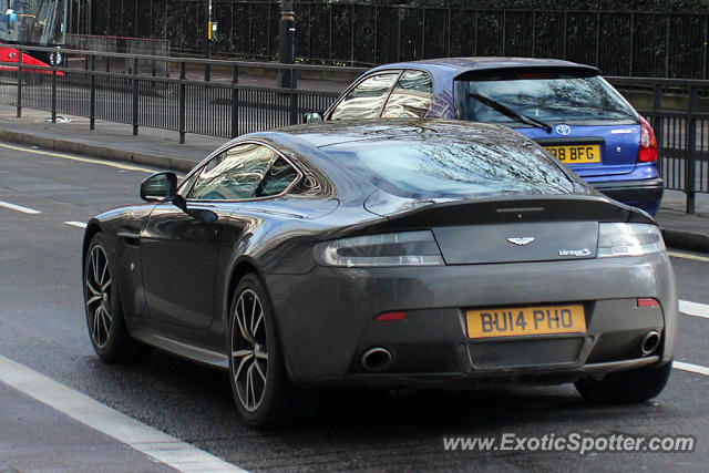 Aston Martin Vantage spotted in London, United Kingdom