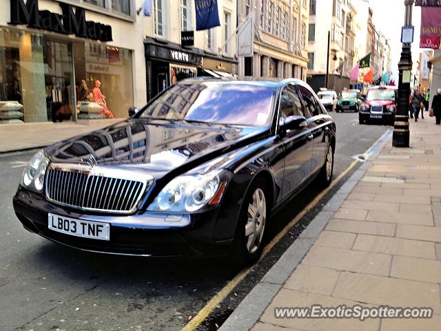 Mercedes Maybach spotted in London, United Kingdom