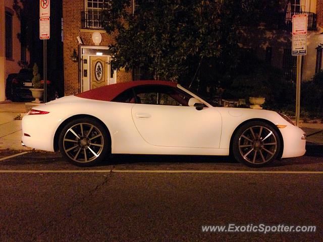 Porsche 911 spotted in Washington DC, Washington