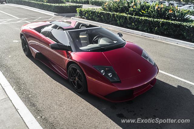 Lamborghini Murcielago spotted in Newport Beach, California