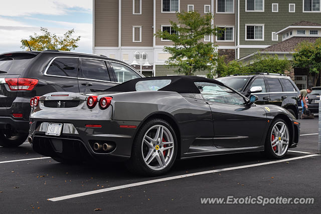 Ferrari F430 spotted in Watkins Glen, New York