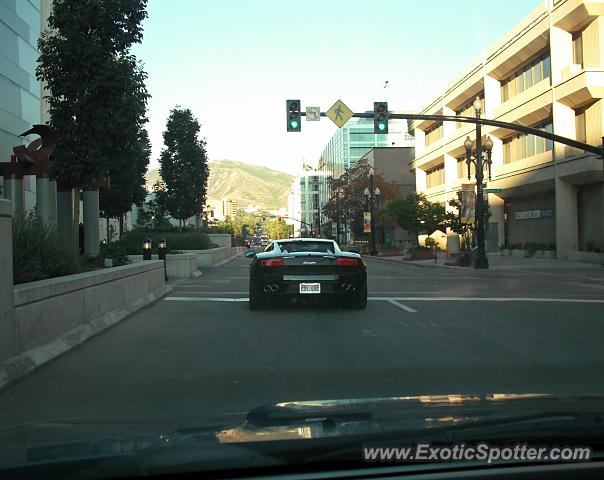 Lamborghini Gallardo spotted in Salt Lake City, Utah