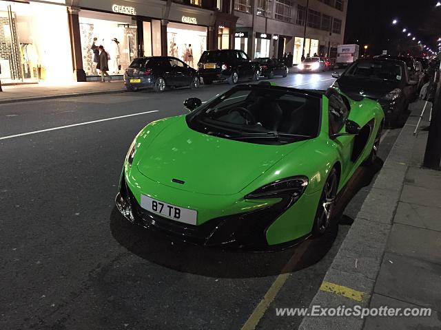 Mclaren 650S spotted in London, United Kingdom