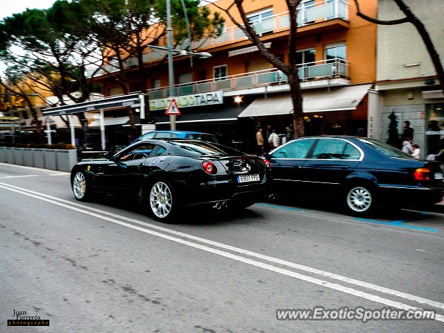 Ferrari 599GTB spotted in Platja d'Aro, Spain