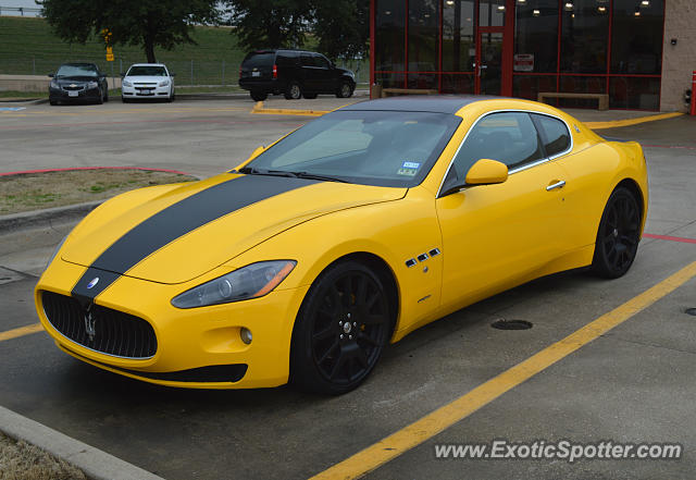 Maserati GranTurismo spotted in Dallas, Texas