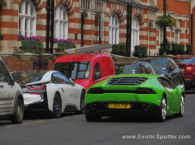 Lamborghini Huracan spotted in London, United Kingdom