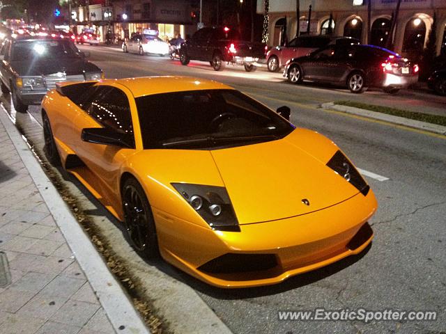 Lamborghini Murcielago spotted in Fort Lauderdale, Florida