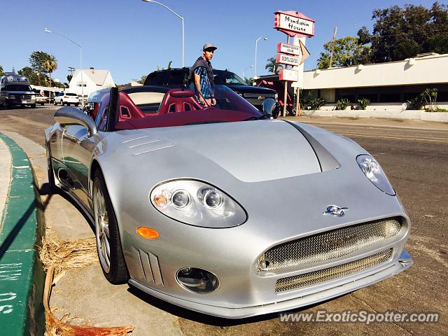 Spyker C8 spotted in La Jolla, California