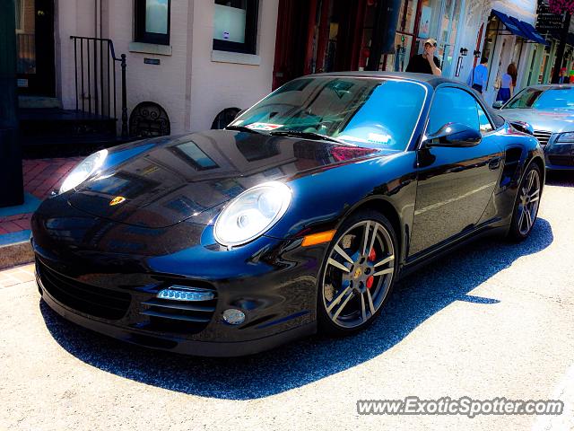 Porsche 911 Turbo spotted in Washington DC, Washington