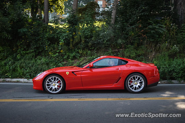 Ferrari 599GTB spotted in Watkins Glen, New York