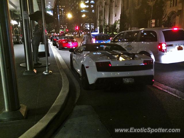 Lamborghini Gallardo spotted in Chicago, Illinois