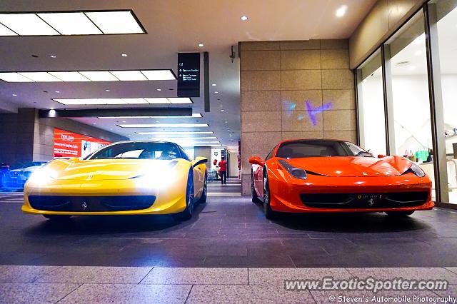 Ferrari 458 Italia spotted in Kuala Lumpur, Malaysia