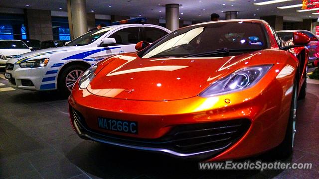 Mclaren MP4-12C spotted in Kuala Lumpur, Malaysia