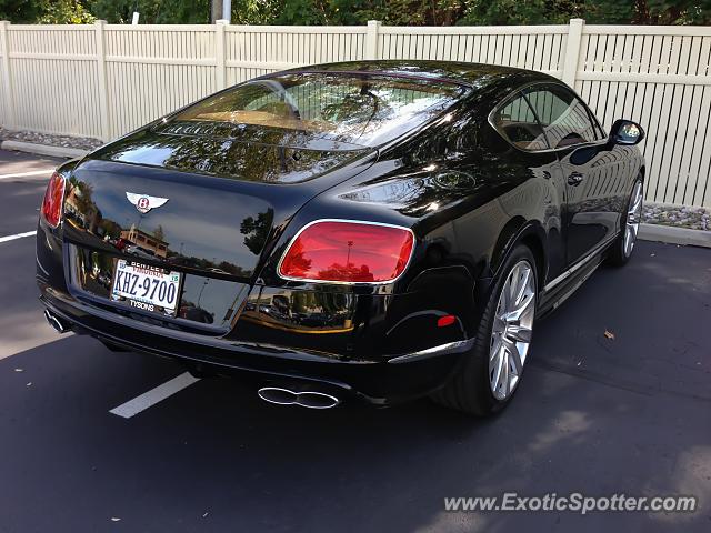 Bentley Continental spotted in McLean, Virginia