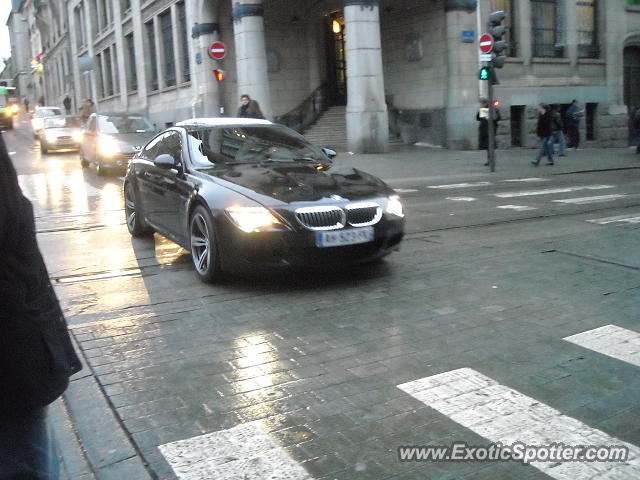 BMW M6 spotted in Nancy, France
