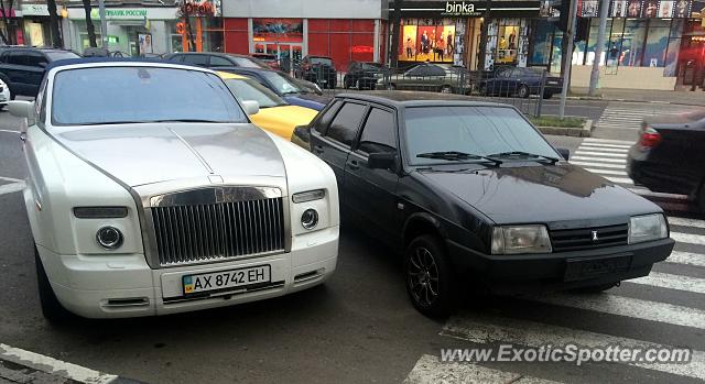 Rolls Royce Phantom spotted in Kharkiv, Ukraine