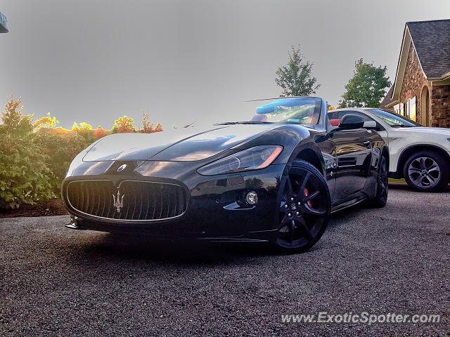 Maserati GranCabrio spotted in Pittsford, New York