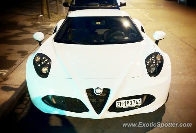 Alfa Romeo 4C spotted in Uster, Switzerland