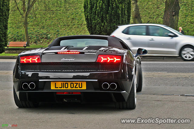 Lamborghini Gallardo spotted in York, United Kingdom
