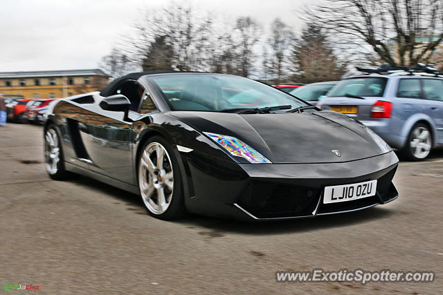 Lamborghini Gallardo spotted in York, United Kingdom
