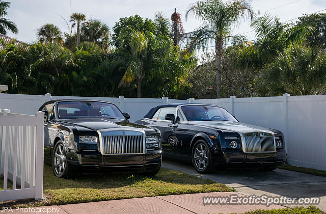 Rolls Royce Phantom spotted in St. Armands, Florida