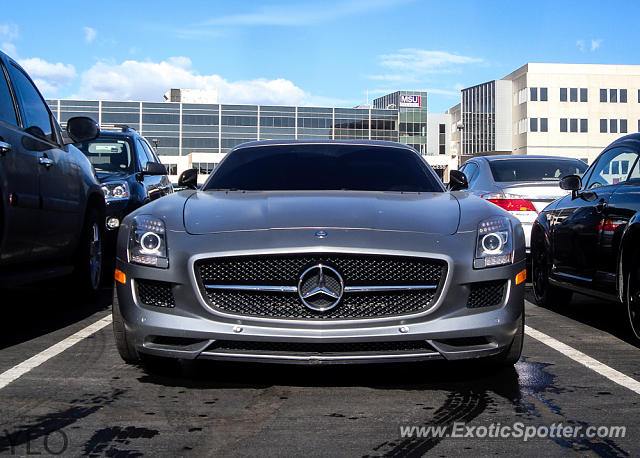 Mercedes SLS AMG spotted in Denver, Colorado
