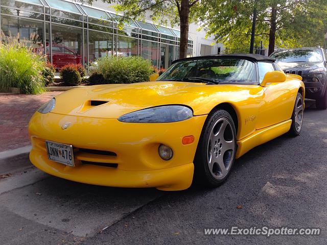 Dodge Viper spotted in Bethesda, Maryland