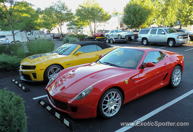 Ferrari 599GTB spotted in Watkins Glen, New York