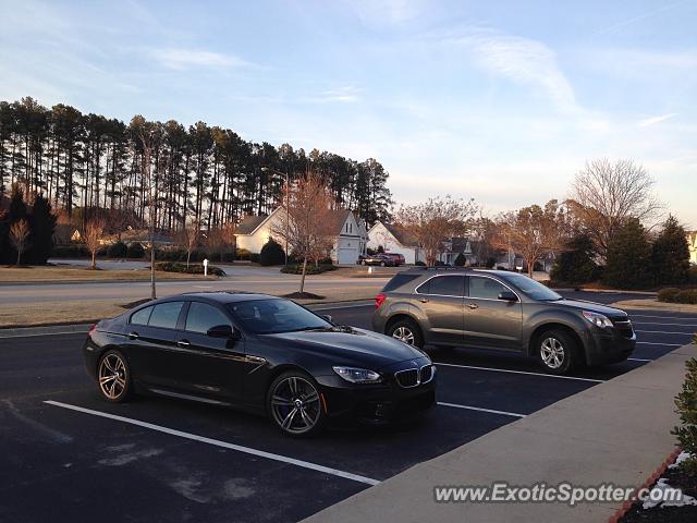 BMW M6 spotted in Wilson, North Carolina