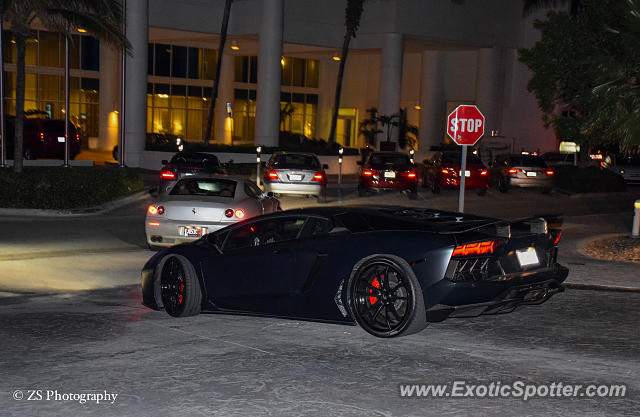 Lamborghini Aventador spotted in Fort Lauderdale, Florida