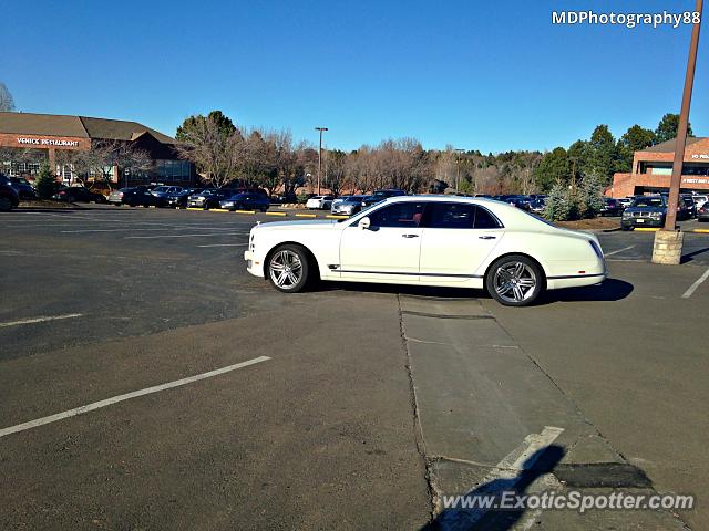 Bentley Mulsanne spotted in Greenwood V, Colorado