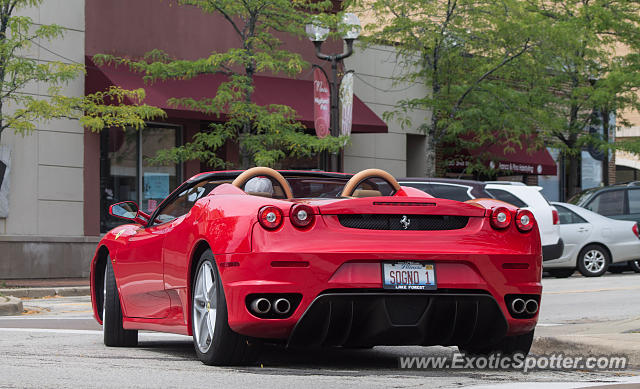 Ferrari F430 spotted in Highland Park, Illinois
