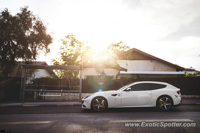 Ferrari FF spotted in Tel Aviv, Israel