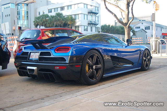 Koenigsegg Agera spotted in Austin, Texas