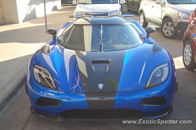 Koenigsegg Agera spotted in Austin, Texas