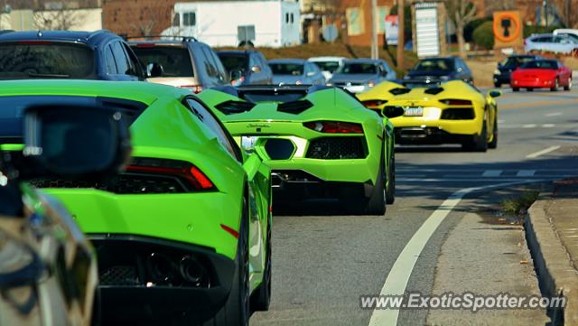 Lamborghini Aventador spotted in Atlanta, Georgia