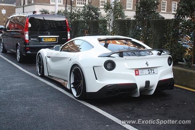 Ferrari F12 spotted in London, United Kingdom
