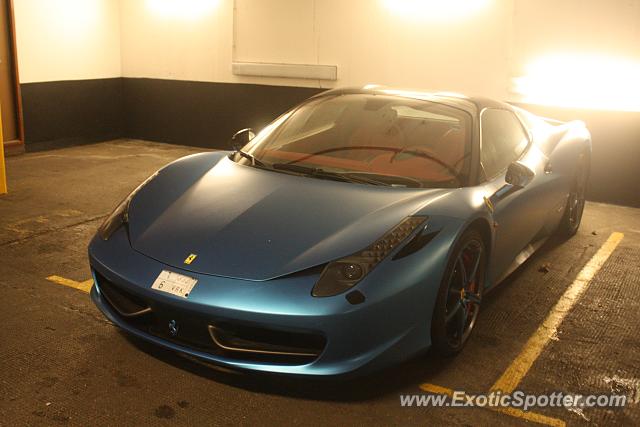 Ferrari 458 Italia spotted in London, United Kingdom