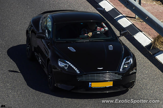 Aston Martin DB9 spotted in Herzeliya, Israel
